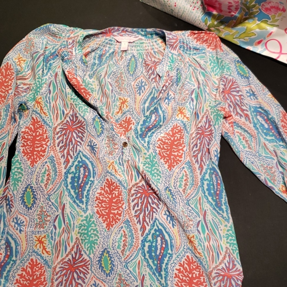 Elsa blouse lilly Pulitzer